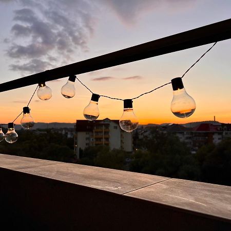 Ghinda Nest Lägenhet Bistriţa Exteriör bild
